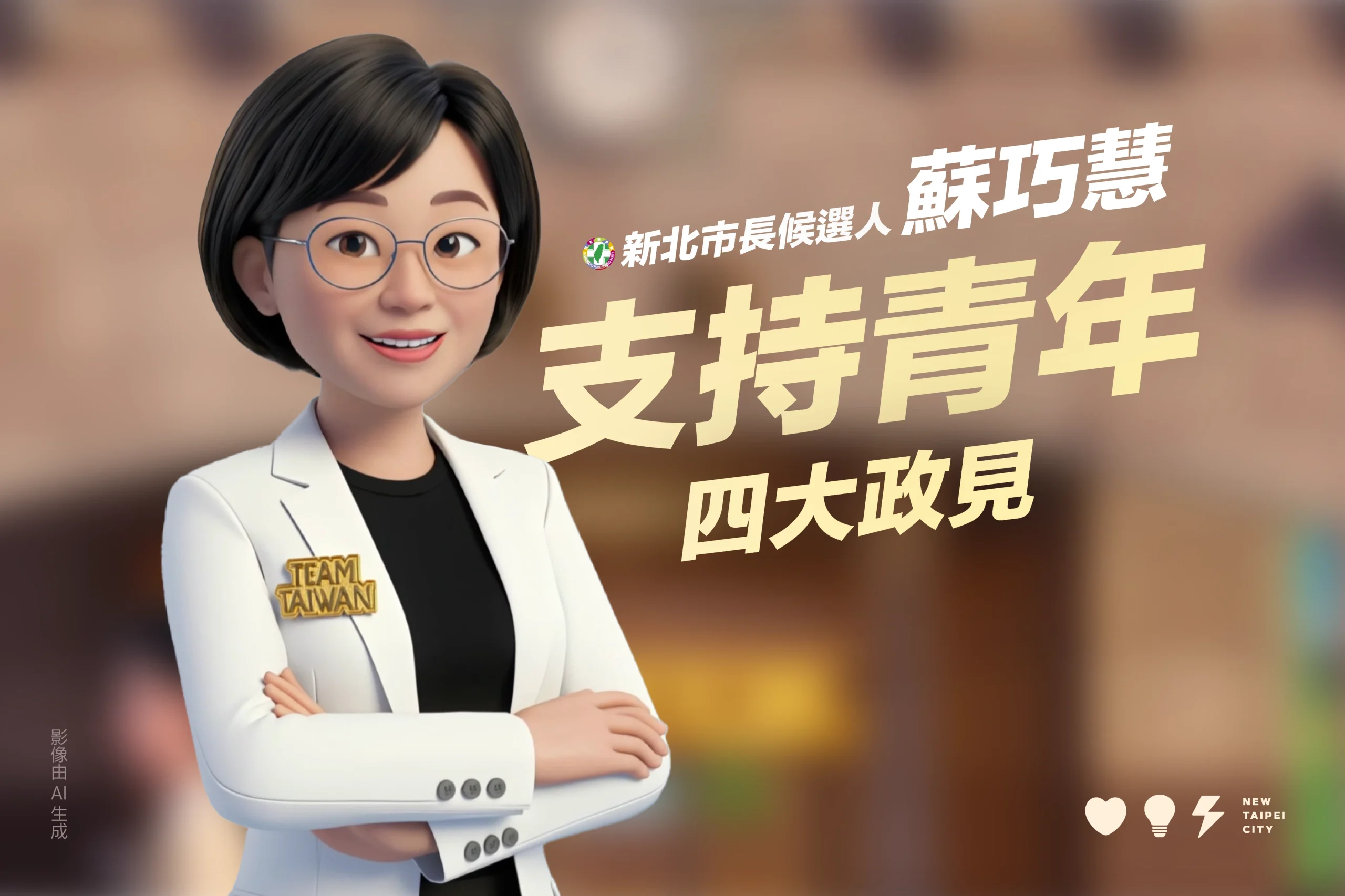 四大青年支持政見