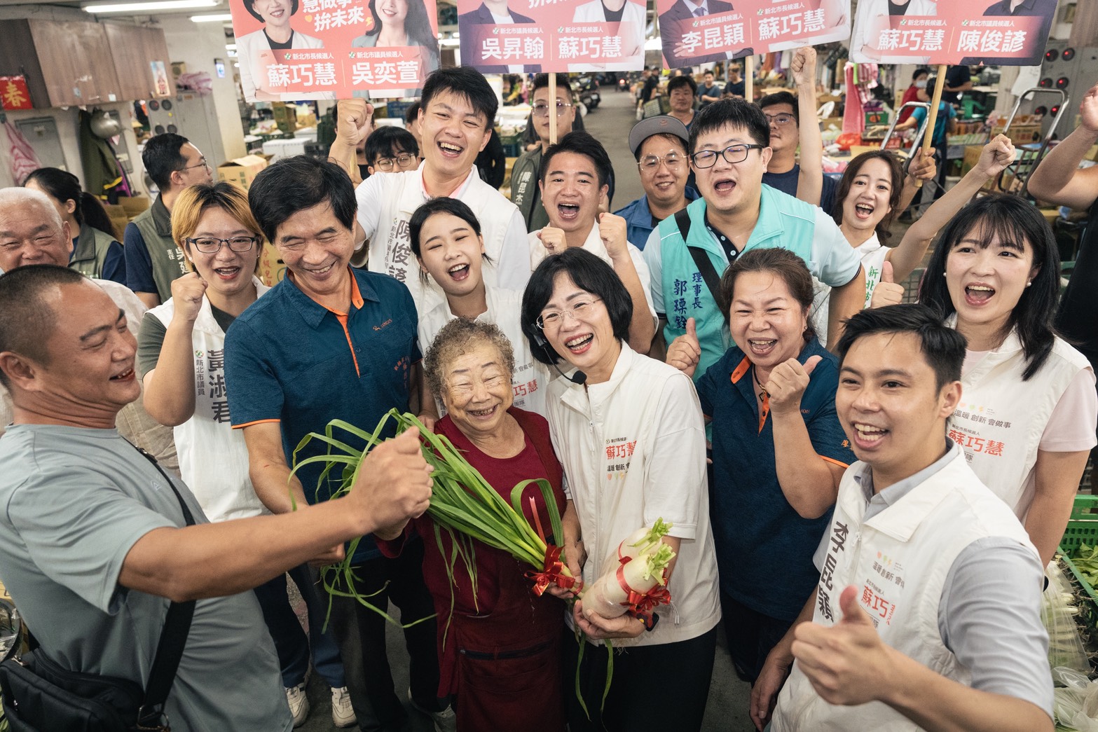 選前99天 清晨四點半出發！