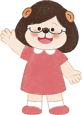 水獺媽媽角色大水獺插圖